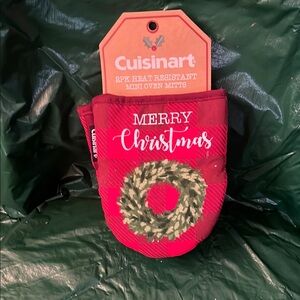 Cuisinart Festive Red Oven Mitt